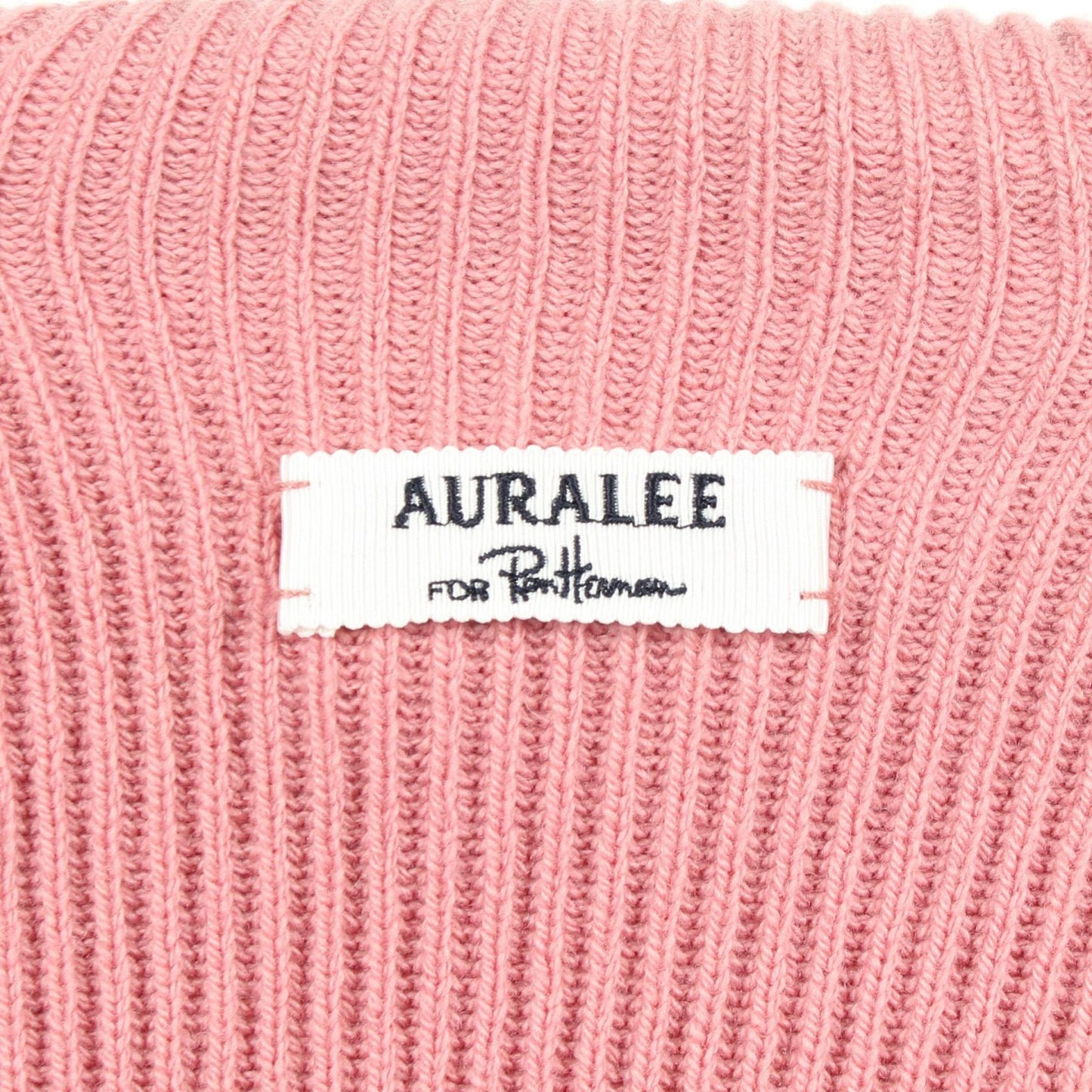 カーディガン ウール ダスティピンク オーラリー トップス AURALEE