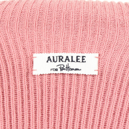 カーディガン ウール ダスティピンク オーラリー トップス AURALEE