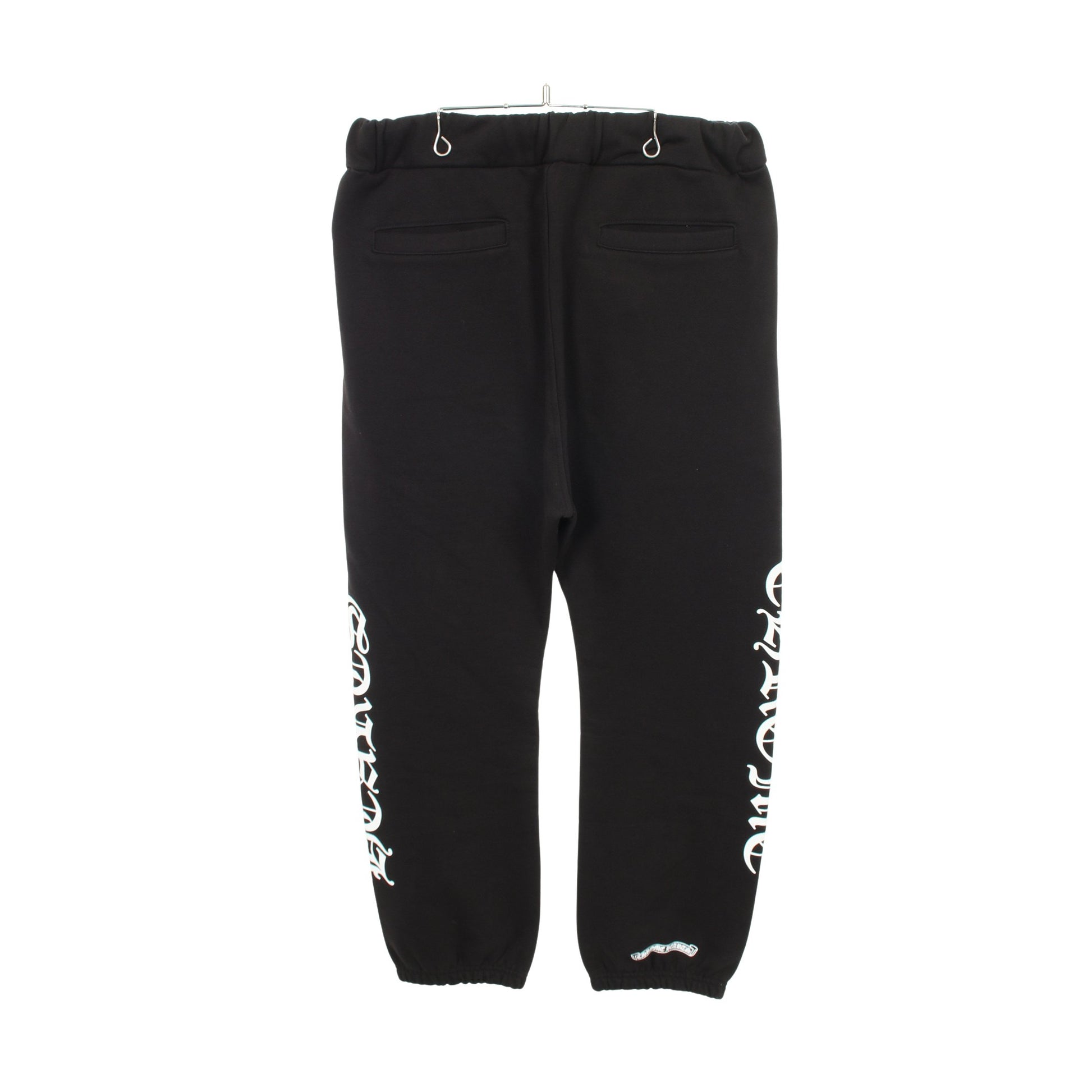 CHプラス サイドロゴ スウェットパンツ コットン ブラック クロムハーツ ボトムス Chrome Hearts
