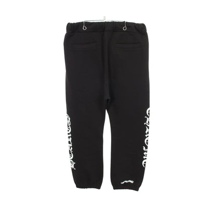 CHプラス サイドロゴ スウェットパンツ コットン ブラック クロムハーツ ボトムス Chrome Hearts