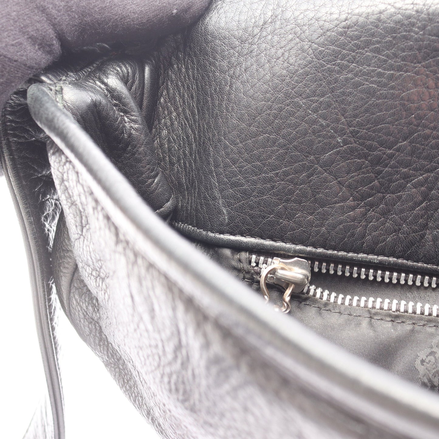 フィリグリークロス ショルダーバッグ レザー ブラック クロムハーツ バッグ Chrome Hearts