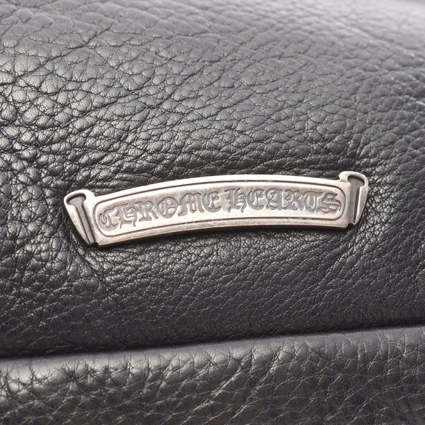 フィリグリークロス ショルダーバッグ レザー ブラック クロムハーツ バッグ Chrome Hearts