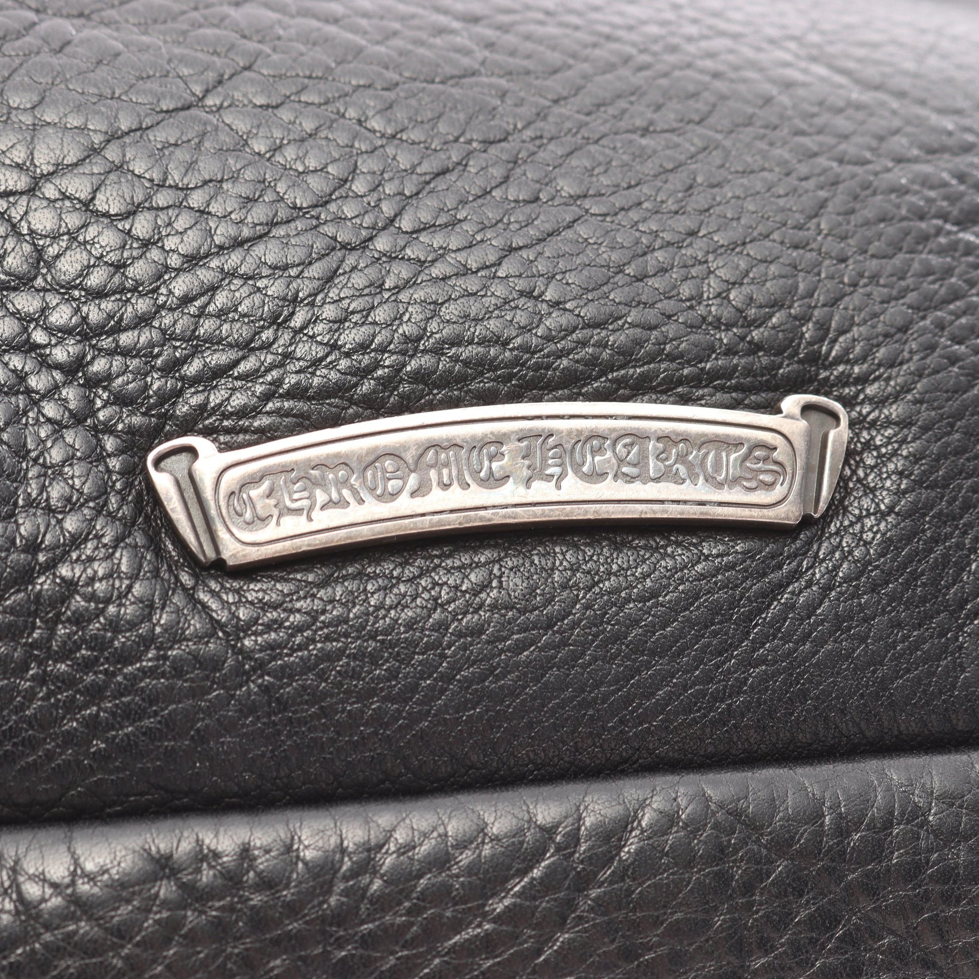フィリグリークロス ショルダーバッグ レザー ブラック クロムハーツ バッグ Chrome Hearts