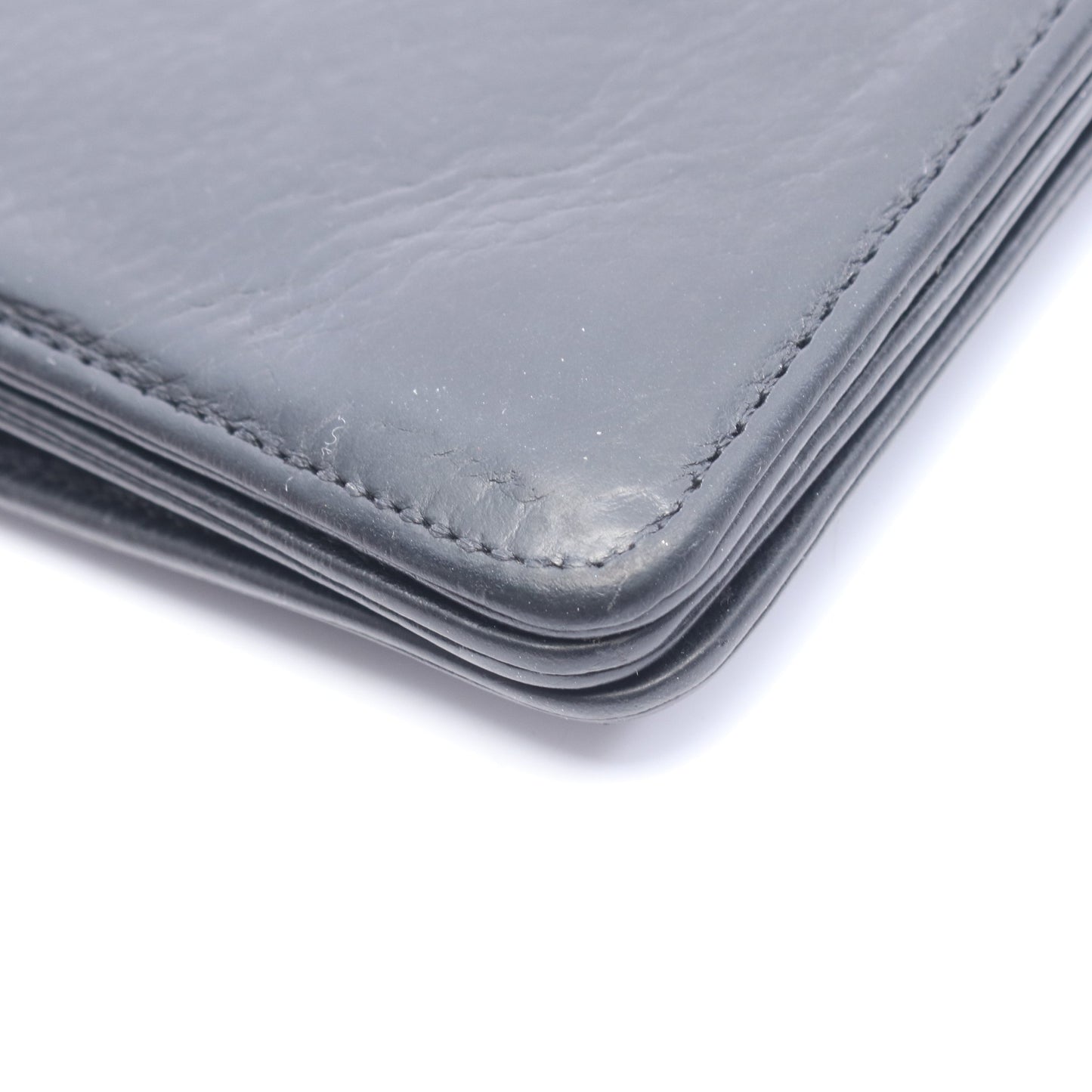 2ZIP クロスボールボタン 二つ折り財布 レザー ブラック クロムハーツ 財布・小物 Chrome Hearts