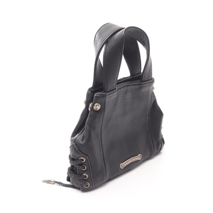 JJDean JJディーン ミニ ハンドバッグ レザー ブラック クロムハーツ バッグ Chrome Hearts