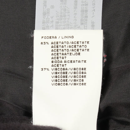 コート ウール オフホワイト ブラック エムエスジーエム アウター MSGM