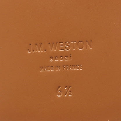 J.M. WESTON × sacai Worker Boots ブーツ レザー ブラック ジェイエムウエストン シューズ J.M. WESTON