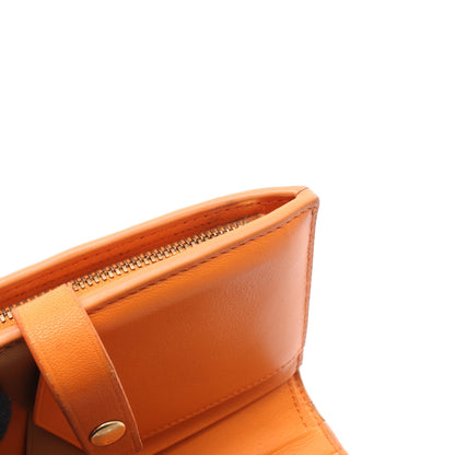 二つ折り財布 レザー ライトブラウン オレンジ ボッテガヴェネタ 財布・小物 BOTTEGA VENETA