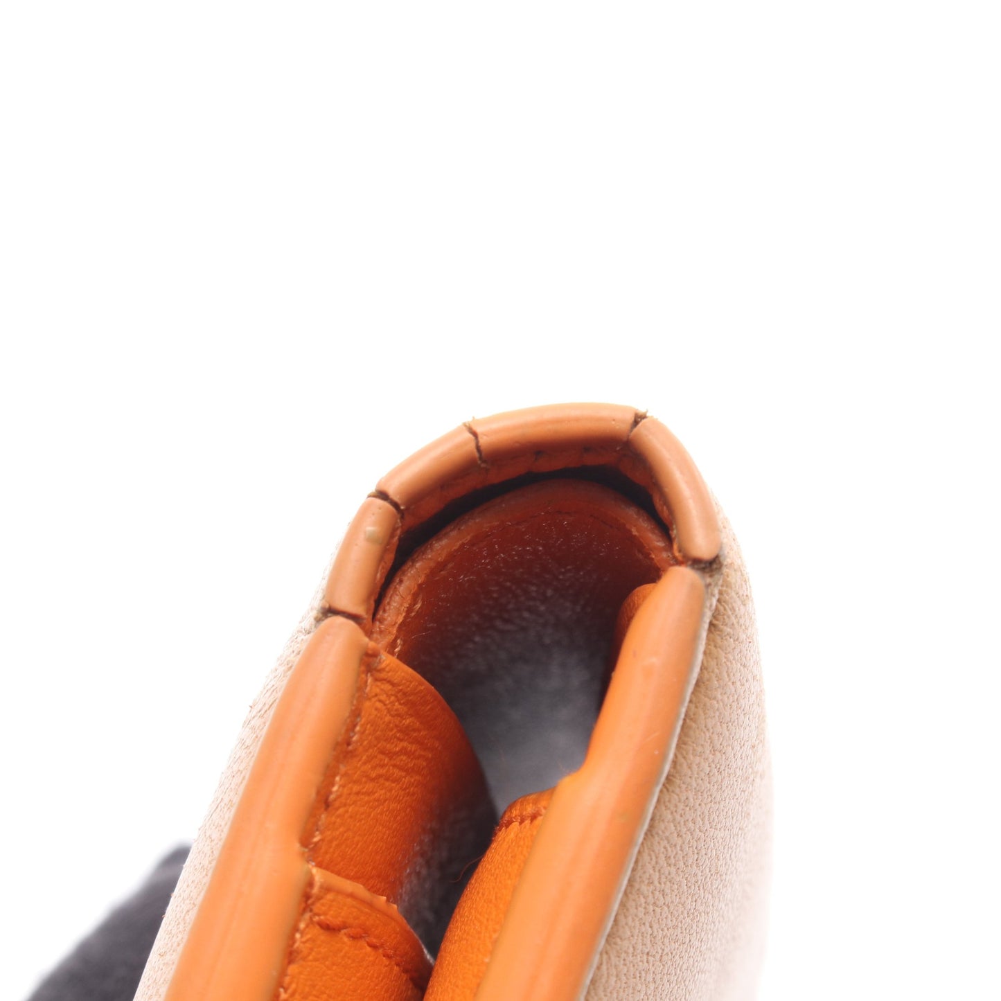 二つ折り財布 レザー ライトブラウン オレンジ ボッテガヴェネタ 財布・小物 BOTTEGA VENETA