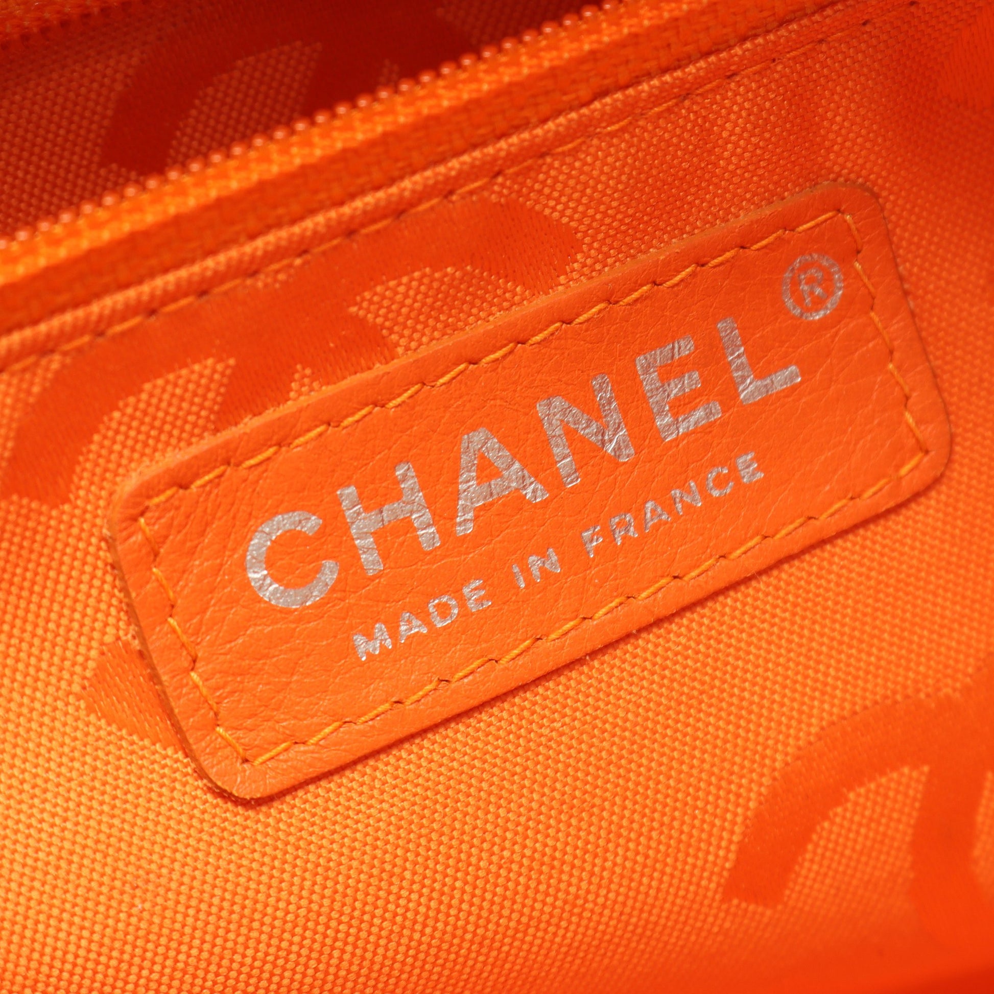 カンボンライン ボーリングバッグ ショルダーバッグ レザー エナメルレザー ベージュ シルバー金具 シャネル バッグ CHANEL