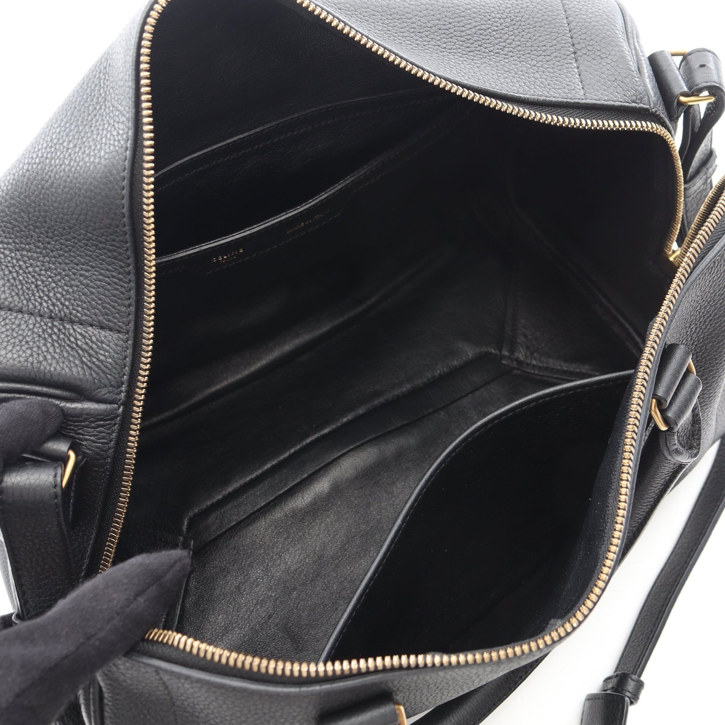 ハンドバッグ レザー ブラック 2WAY セリーヌ バッグ CELINE