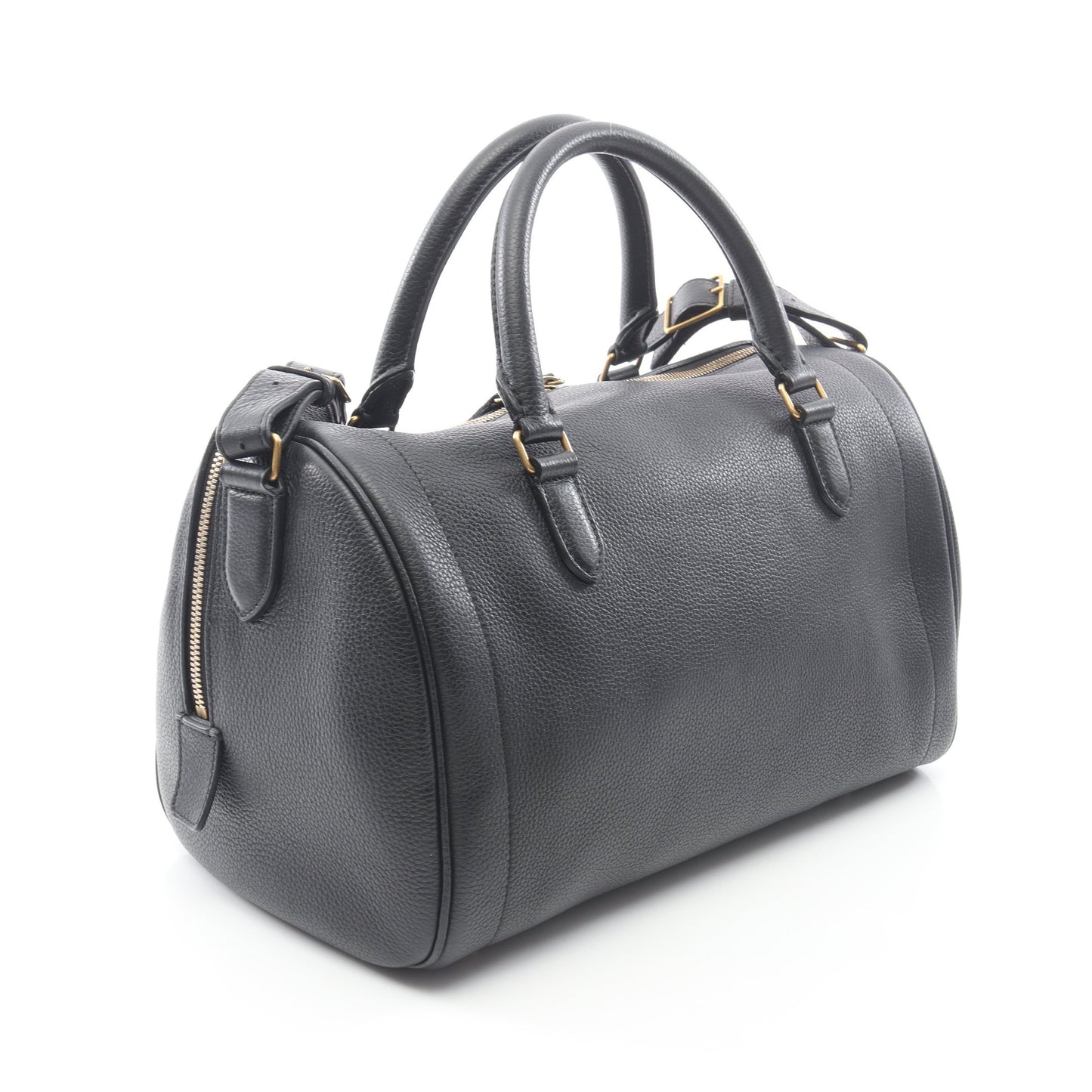 ハンドバッグ レザー ブラック 2WAY セリーヌ バッグ CELINE