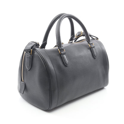 ハンドバッグ レザー ブラック 2WAY セリーヌ バッグ CELINE