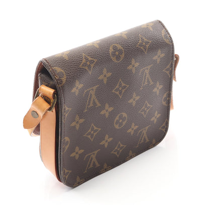 カルトシエールPM モノグラム ショルダーバッグ PVC レザー ブラウン ルイヴィトン バッグ LOUIS VUITTON