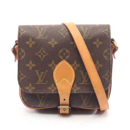 カルトシエールPM モノグラム ショルダーバッグ PVC レザー ブラウン ルイヴィトン バッグ LOUIS VUITTON