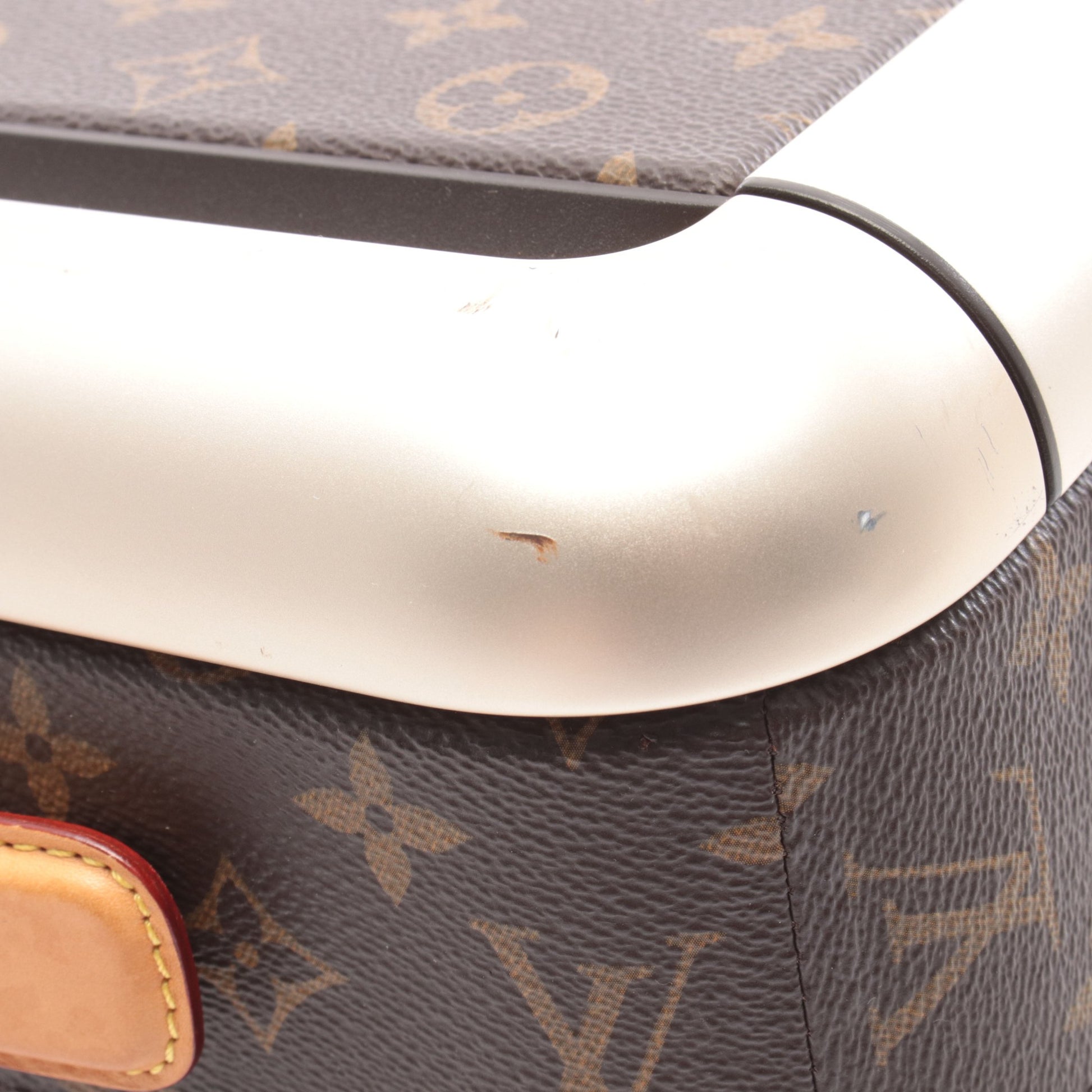 ホライゾン 55 モノグラム キャリーケース スーツケース PVC レザー ブラウン ルイヴィトン バッグ LOUIS VUITTON