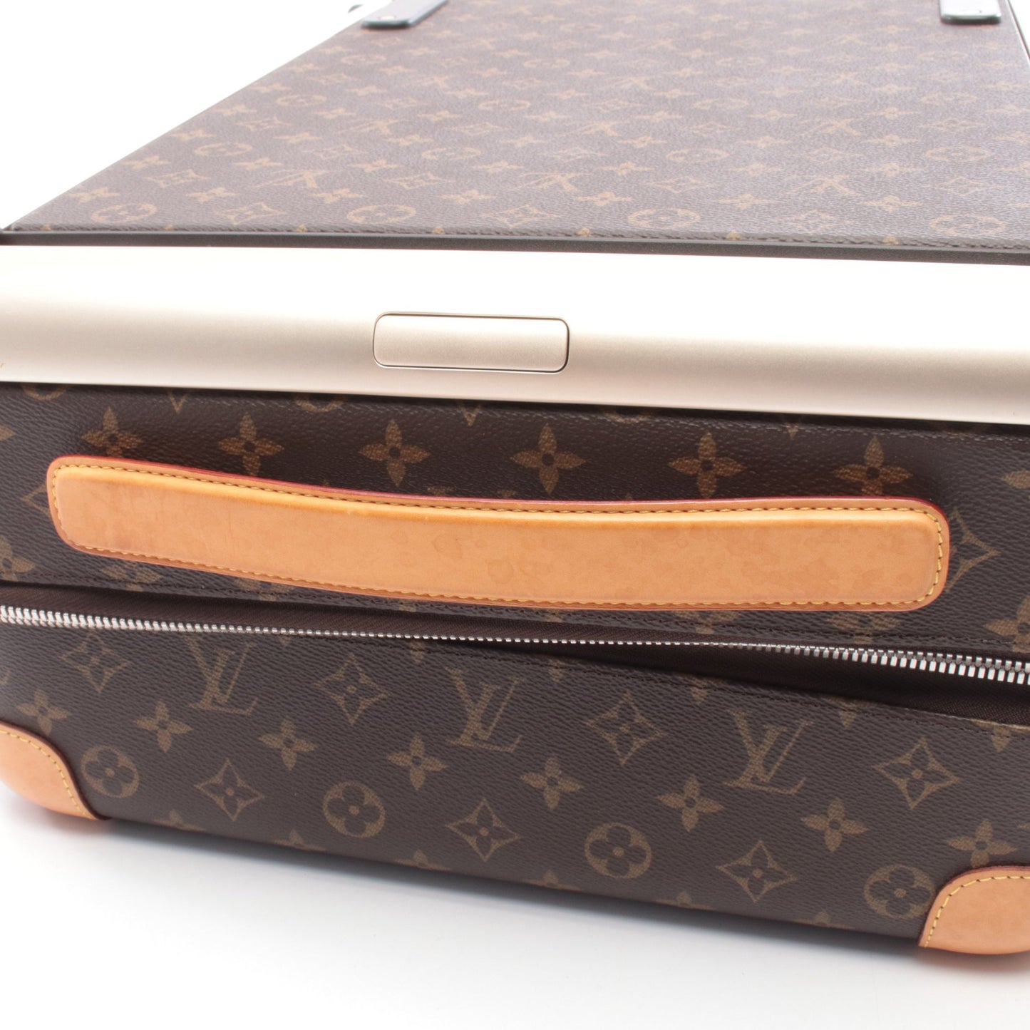 ホライゾン 55 モノグラム キャリーケース スーツケース PVC レザー ブラウン ルイヴィトン バッグ LOUIS VUITTON