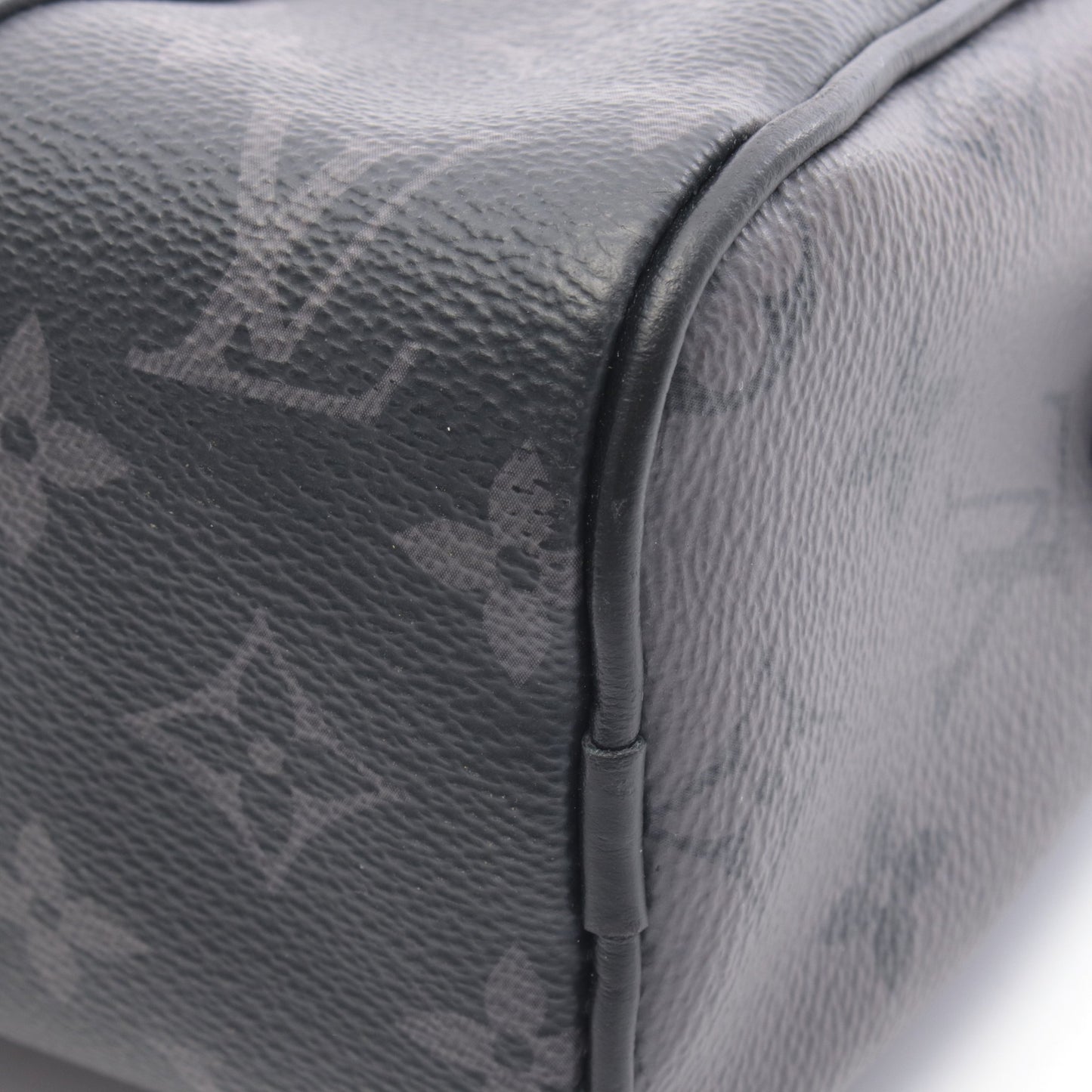 キーポル XS モノグラムエクリプス ハンドバッグ PVC レザー ブラック 2WAY ルイヴィトン バッグ LOUIS VUITTON