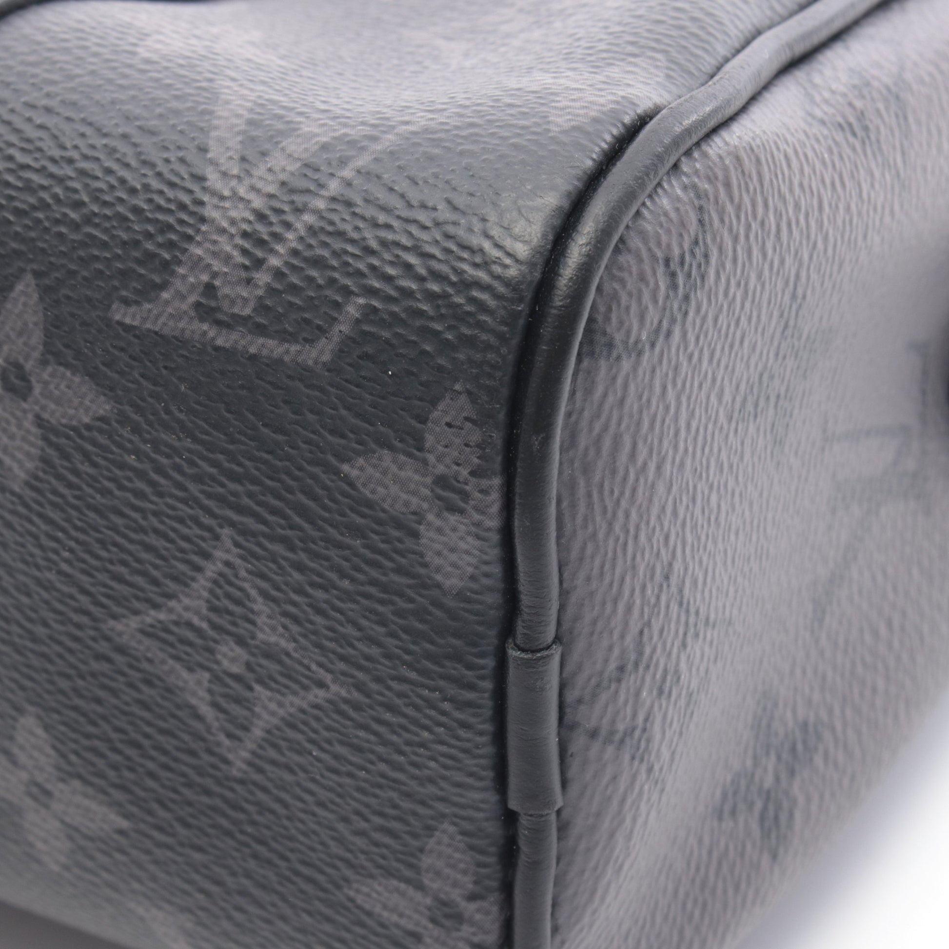 キーポル XS モノグラムエクリプス ハンドバッグ PVC レザー ブラック 2WAY ルイヴィトン バッグ LOUIS VUITTON