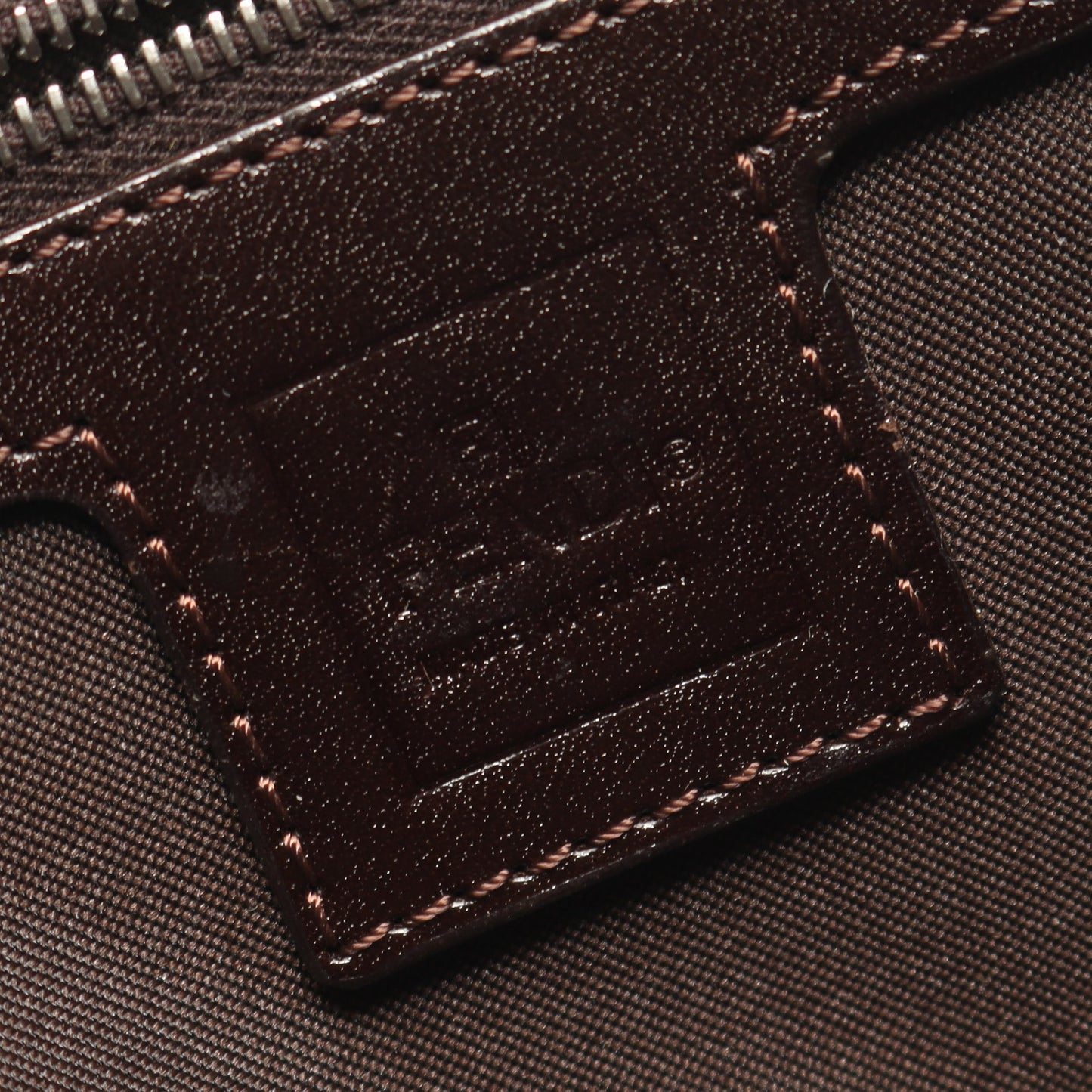 ズッカ ワンショルダーバッグ ナイロン レザー ブラウン ダークブラウン フェンディ バッグ FENDI