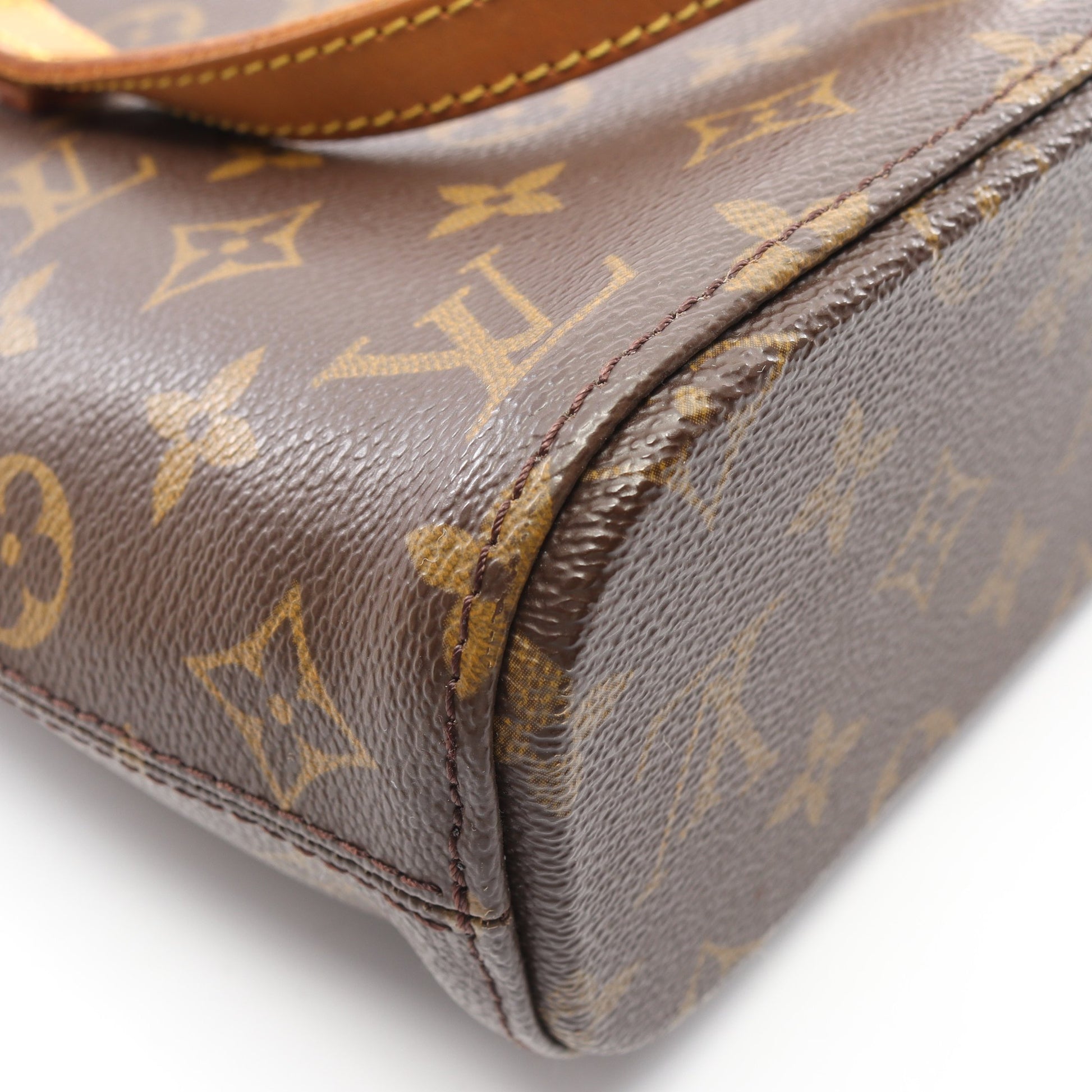 ヴァヴァンPM モノグラム ハンドバッグ PVC レザー ブラウン ルイヴィトン バッグ LOUIS VUITTON