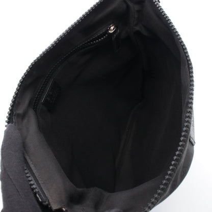 GG柄 ショルダーバッグ ナイロンキャンバス レザー ブラック グッチ バッグ GUCCI