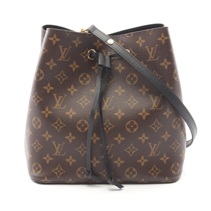 ネオノエ モノグラム ノワール ショルダーバッグ PVC レザー ブラウン ブラック ルイヴィトン バッグ LOUIS VUITTON