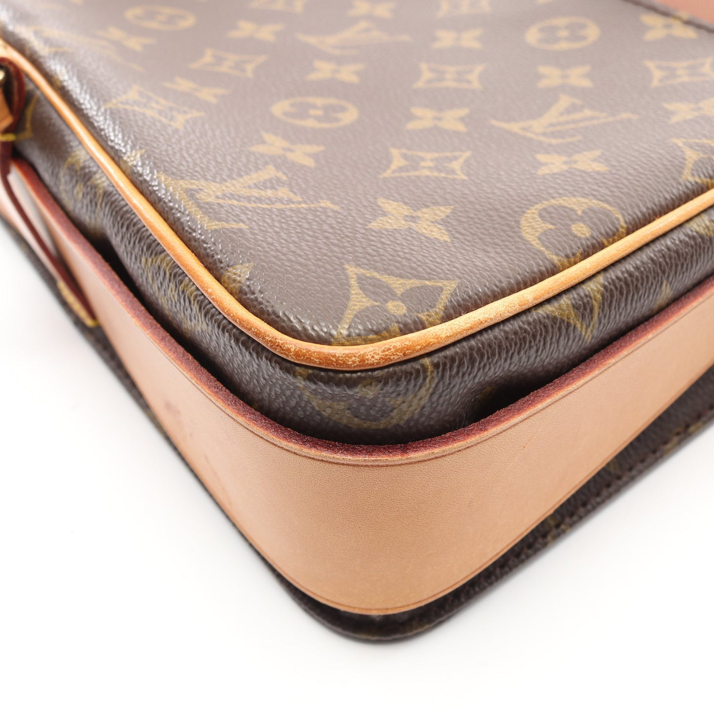 カルトシエールGM モノグラム ショルダーバッグ PVC レザー ブラウン ルイヴィトン バッグ LOUIS VUITTON
