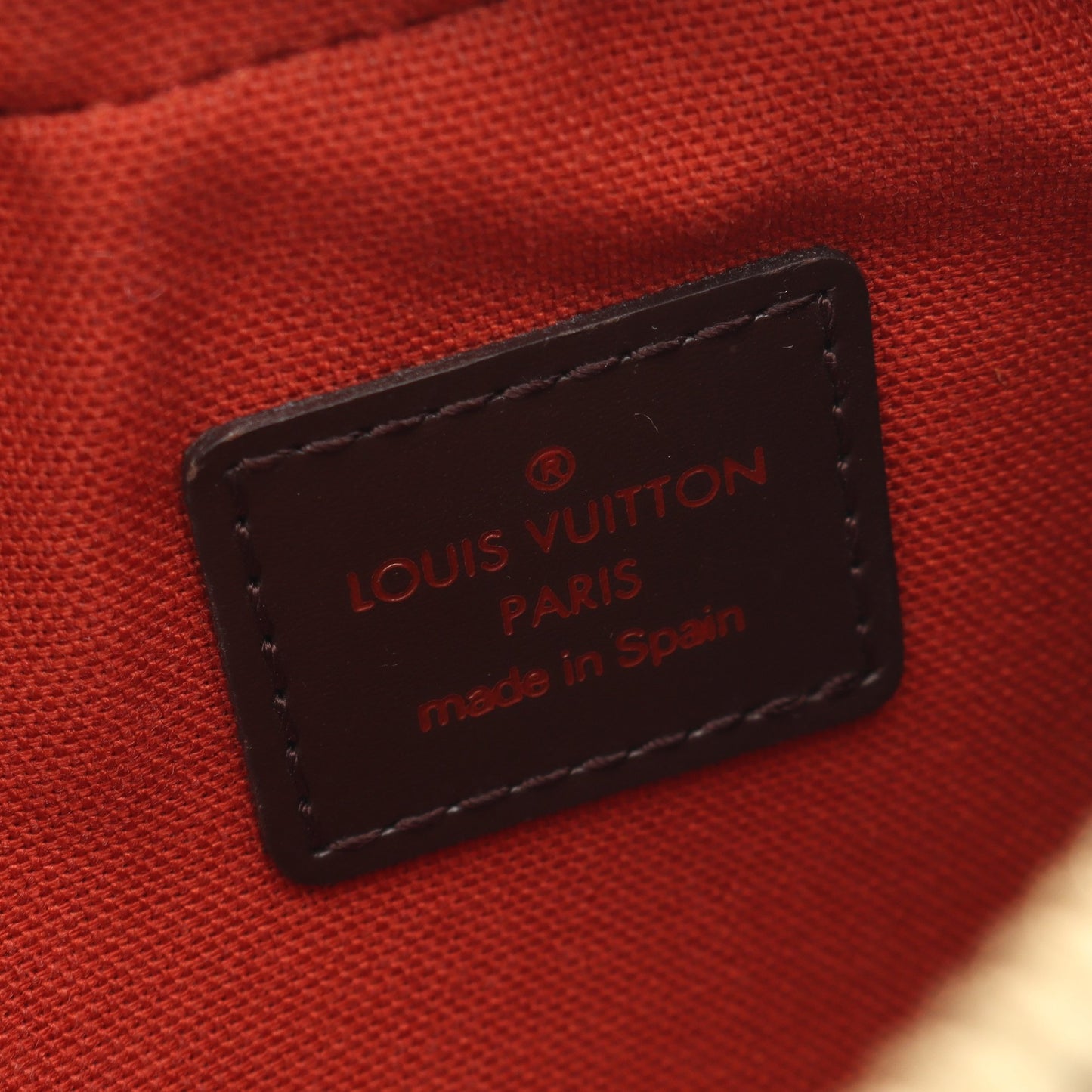 ジェロニモス ダミエエベヌ ボディバッグ PVC ブラウン ルイヴィトン バッグ LOUIS VUITTON