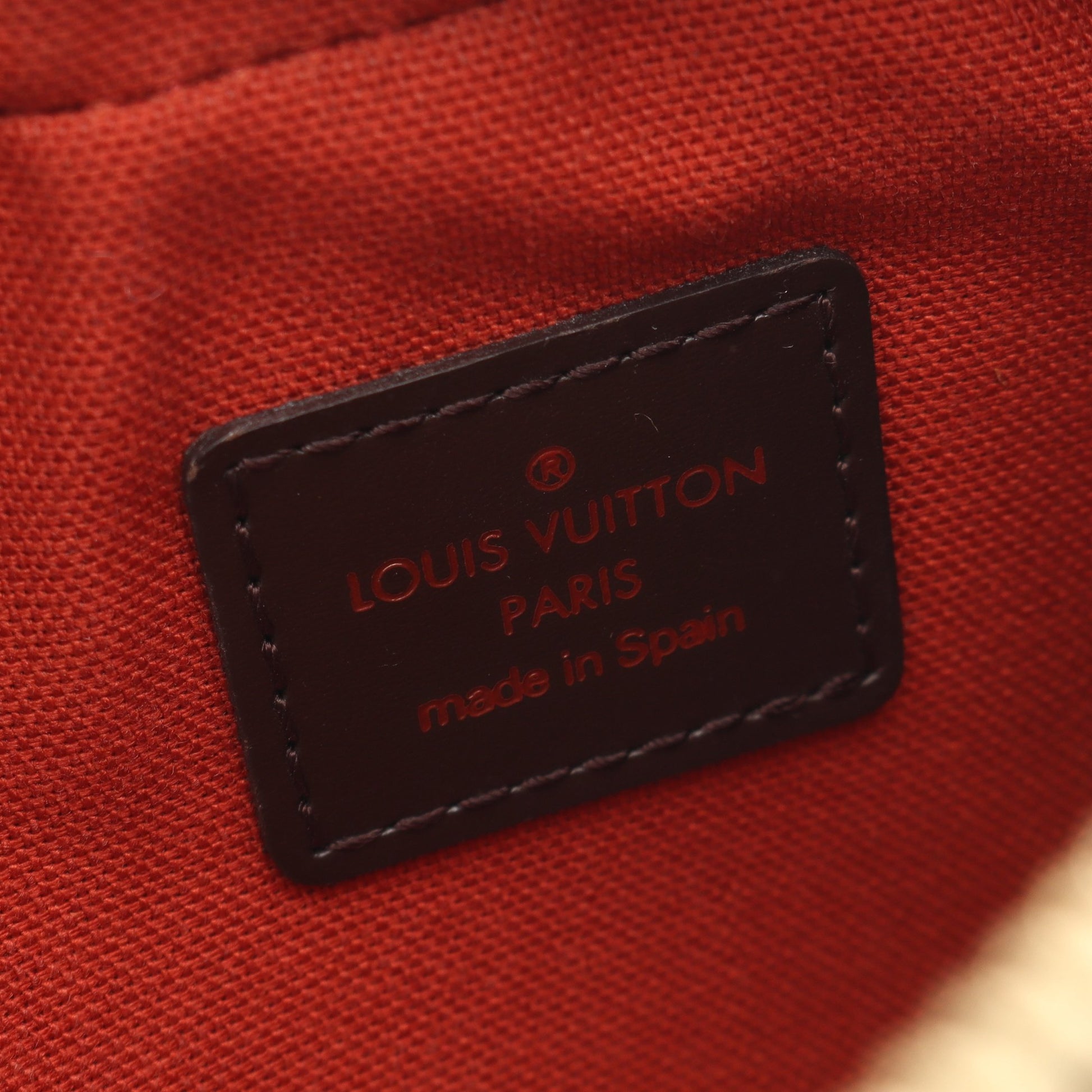 ジェロニモス ダミエエベヌ ボディバッグ PVC ブラウン ルイヴィトン バッグ LOUIS VUITTON