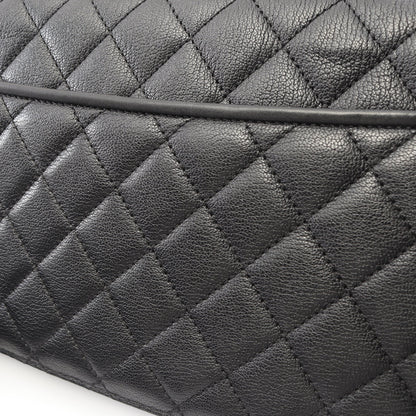 CCユニバーシティ マトラッセ チェーンショルダーバッグ キャビアスキン ブラック アンティークシルバー金具 2WAY シャネル バッグ CHANEL