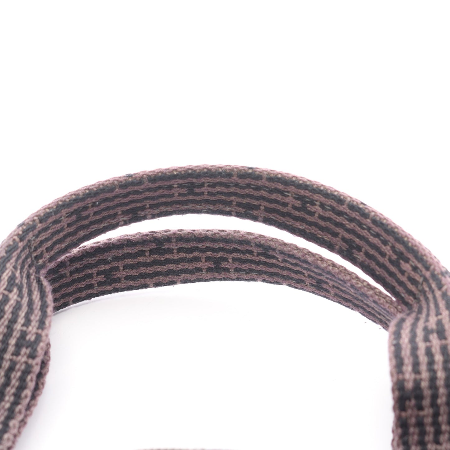 エールラインMM ハンドバッグ トートバッグ ナイロンキャンバス ダークグレー シルバー金具 エルメス バッグ HERMES