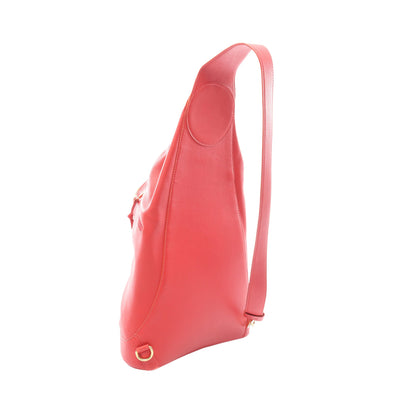 アントン バックパック リュックサック レザー レッド ロエベ バッグ LOEWE