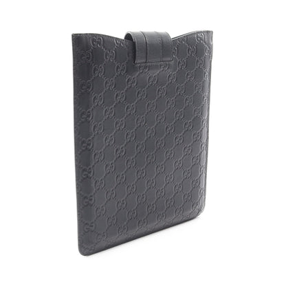 グッチシマ iPadケース タブレットケース レザー ブラック グッチ 財布・小物 GUCCI