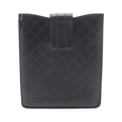 グッチシマ iPadケース タブレットケース レザー ブラック グッチ 財布・小物 GUCCI