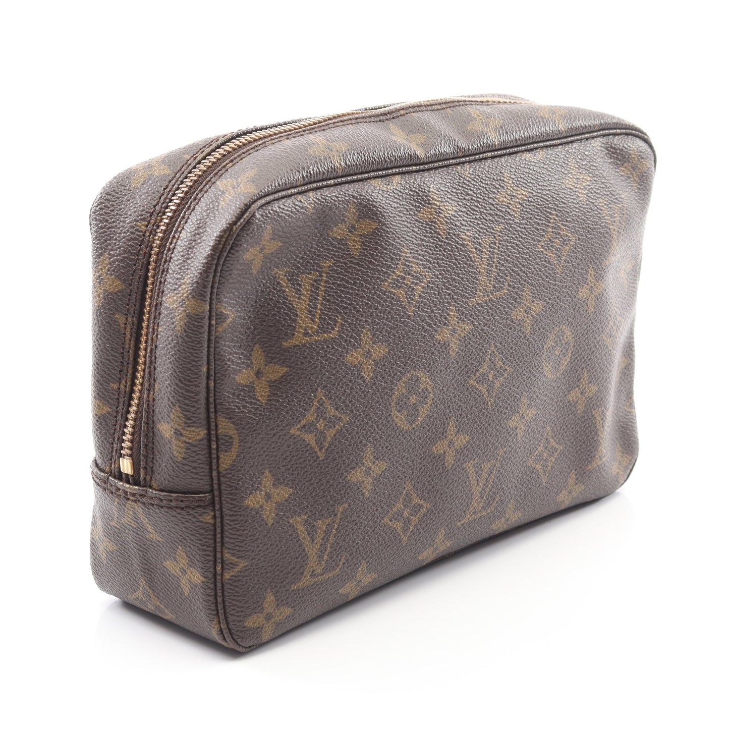 トゥルース トワレット23 モノグラム コスメポーチ PVC ブラウン ルイヴィトン