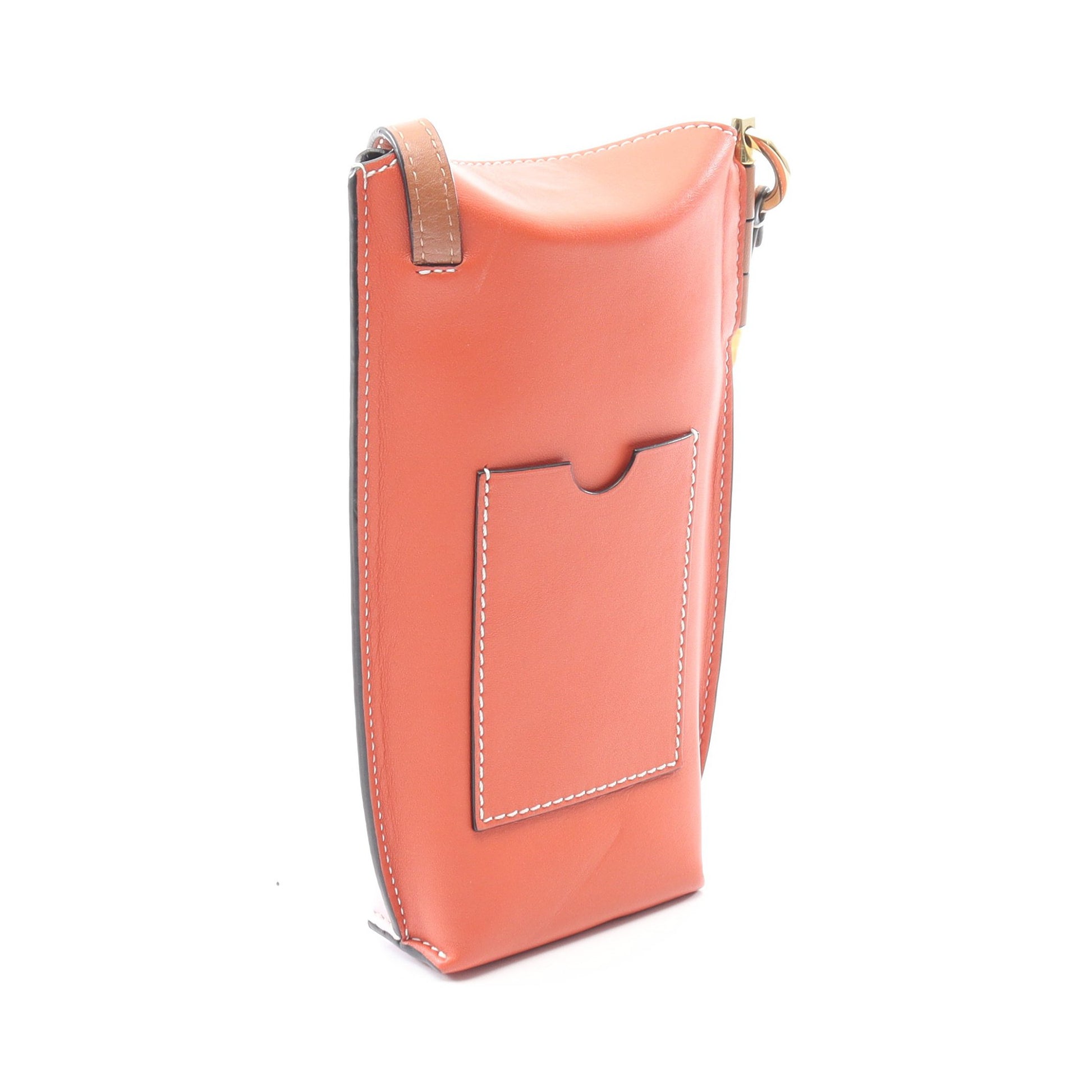 GATE POCKET ゲートポケット ショルダーバッグ レザー ライトピンク オレンジレッド ブラウン ロエベ バッグ LOEWE