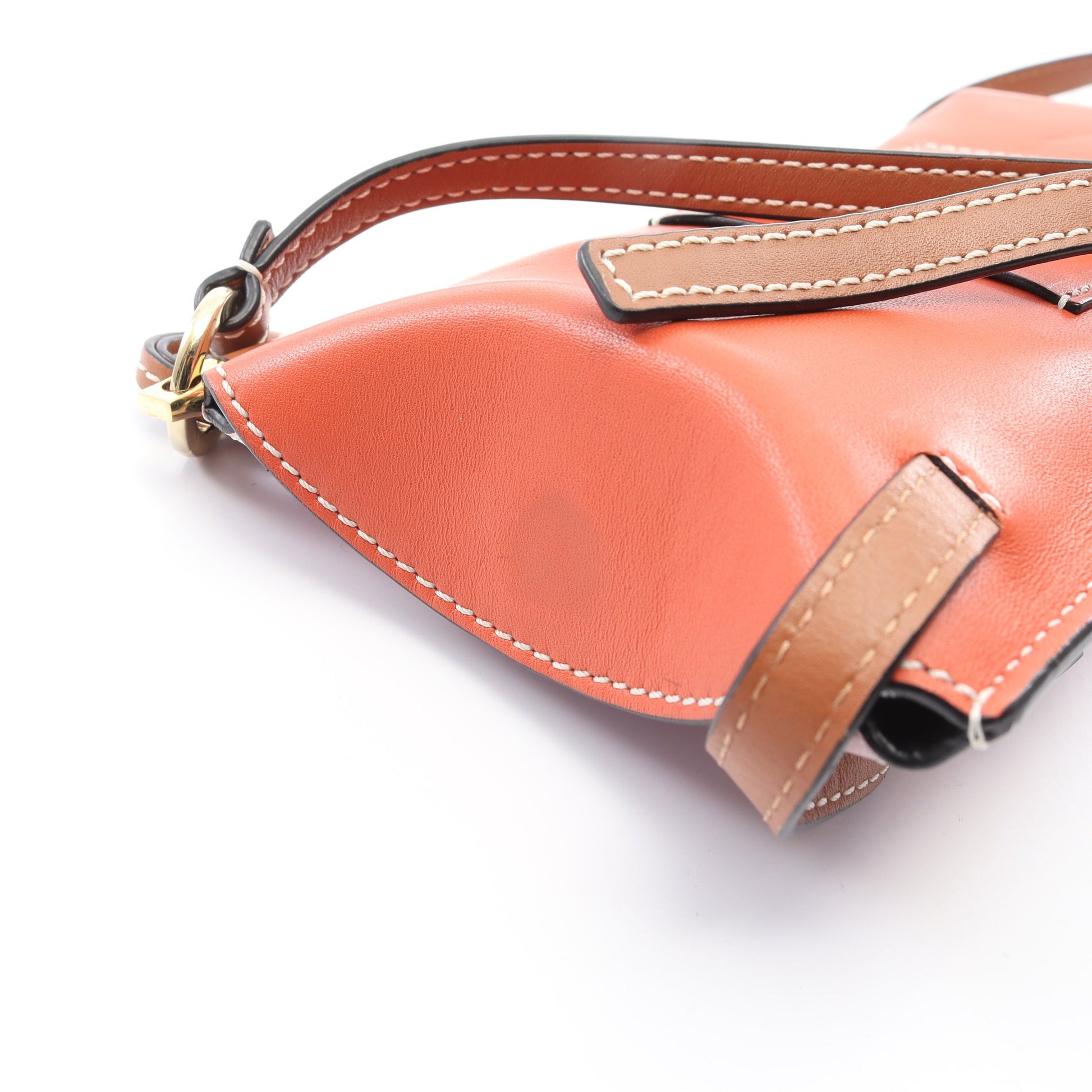 GATE POCKET ゲートポケット ショルダーバッグ レザー ライトピンク オレンジレッド ブラウン ロエベ バッグ LOEWE