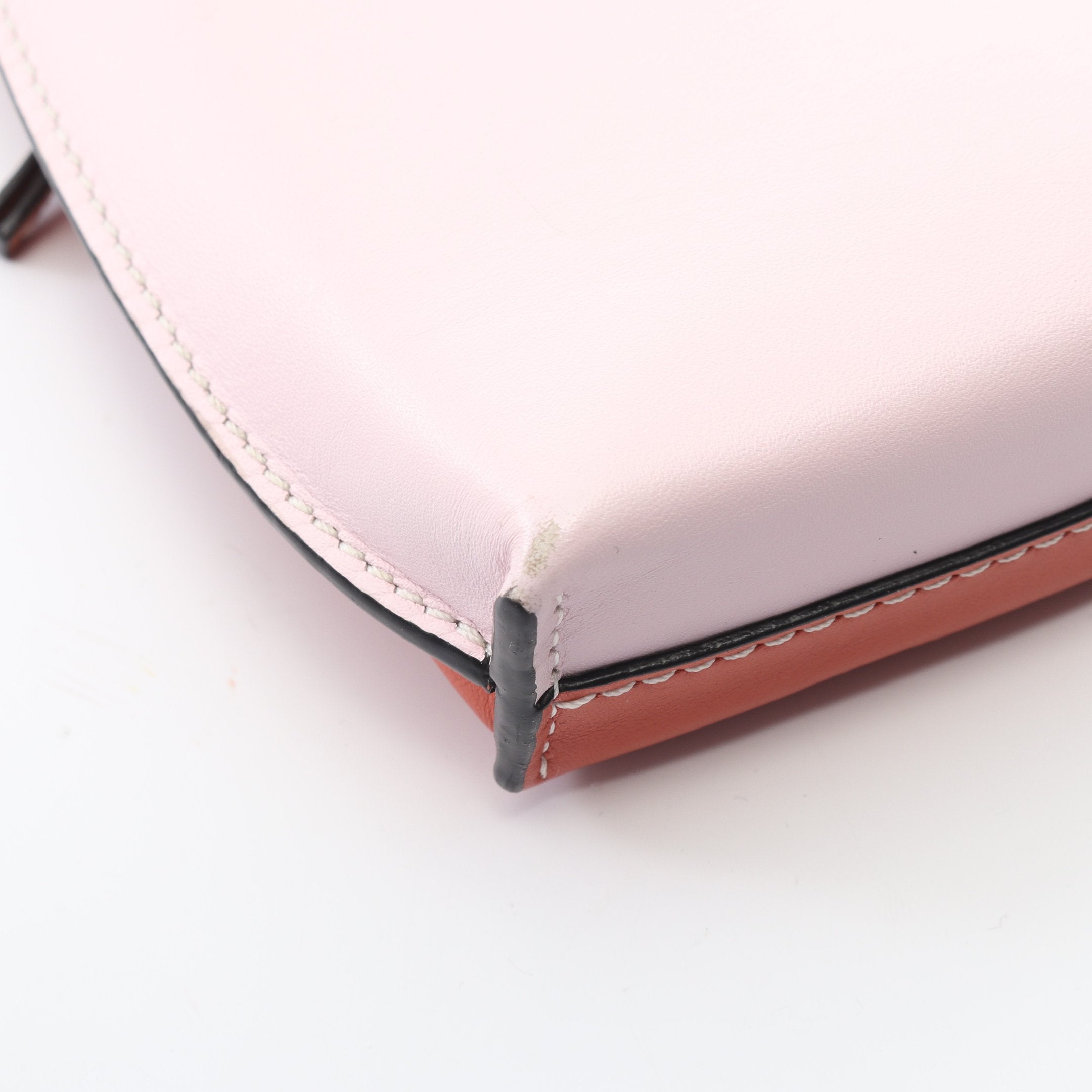 GATE POCKET ゲートポケット ショルダーバッグ レザー ライトピンク
