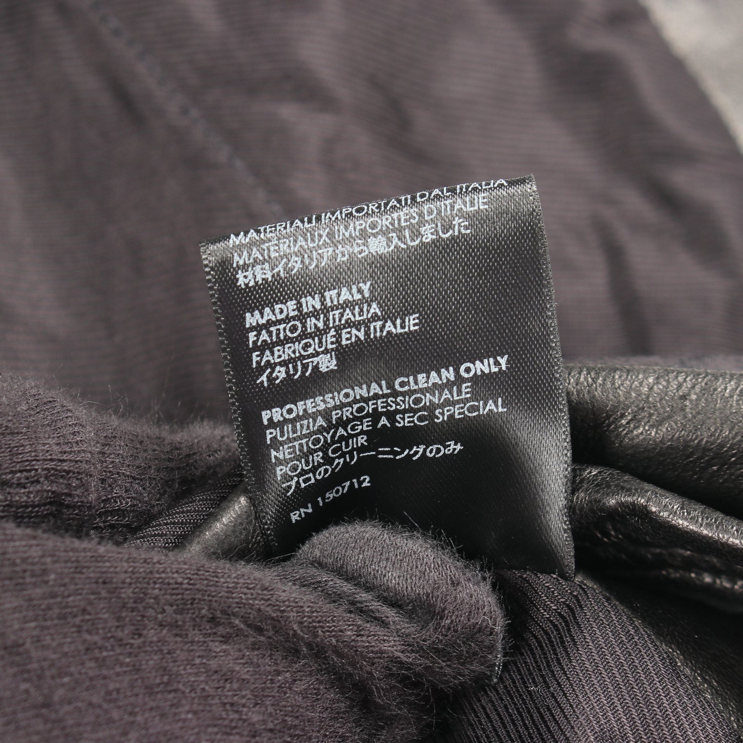 ツートンライダースジャケット レザージャケット レザー ブラック アイボリー アミリ アウター AMIRI