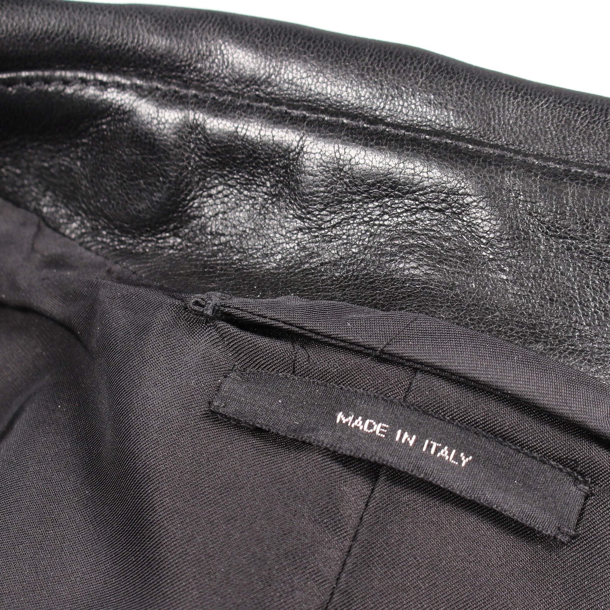 レザージャケット ラムレザー ブラック トムフォード アウター TOM FORD