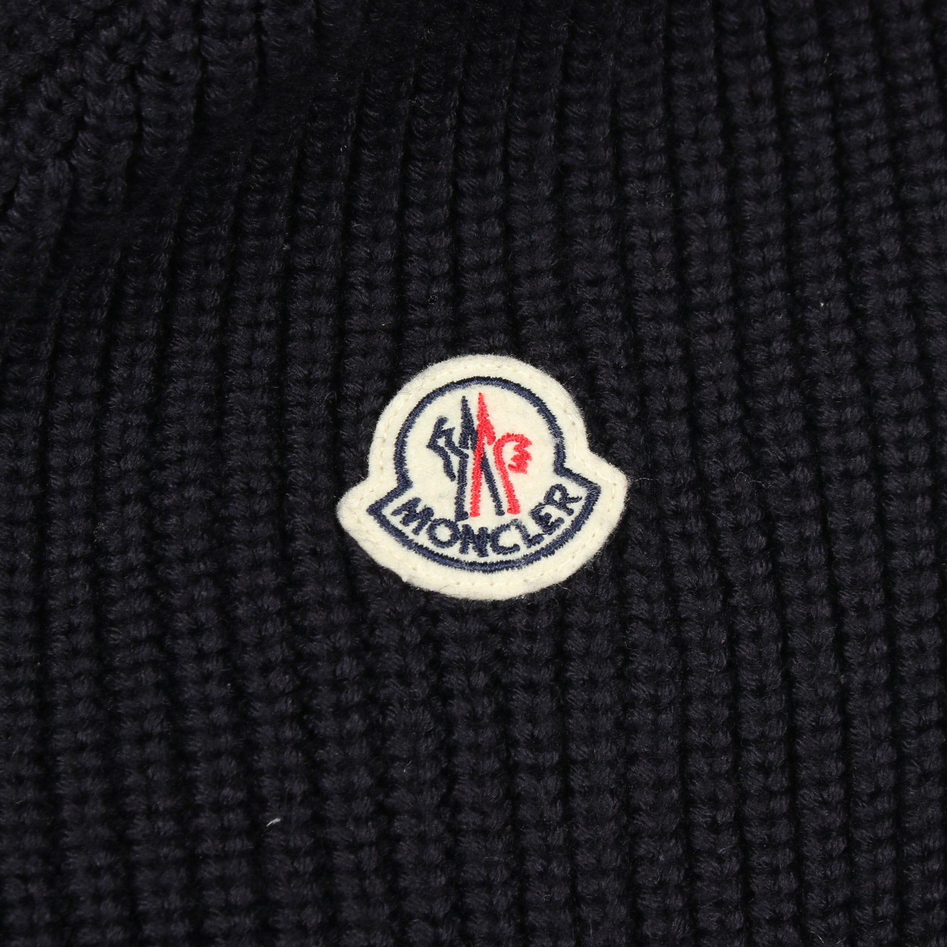 ニット ジャケット ナイロン ウール ネイビー ダウン 切替 モンクレール アウター MONCLER