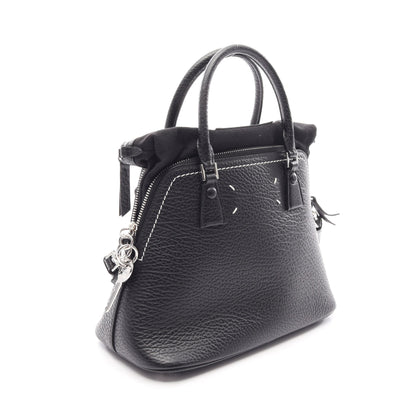 5AC ミニバッグ 2WAY ハンドバッグ レザー ブラック メゾンマルジェラ11 バッグ Maison Margiela 11