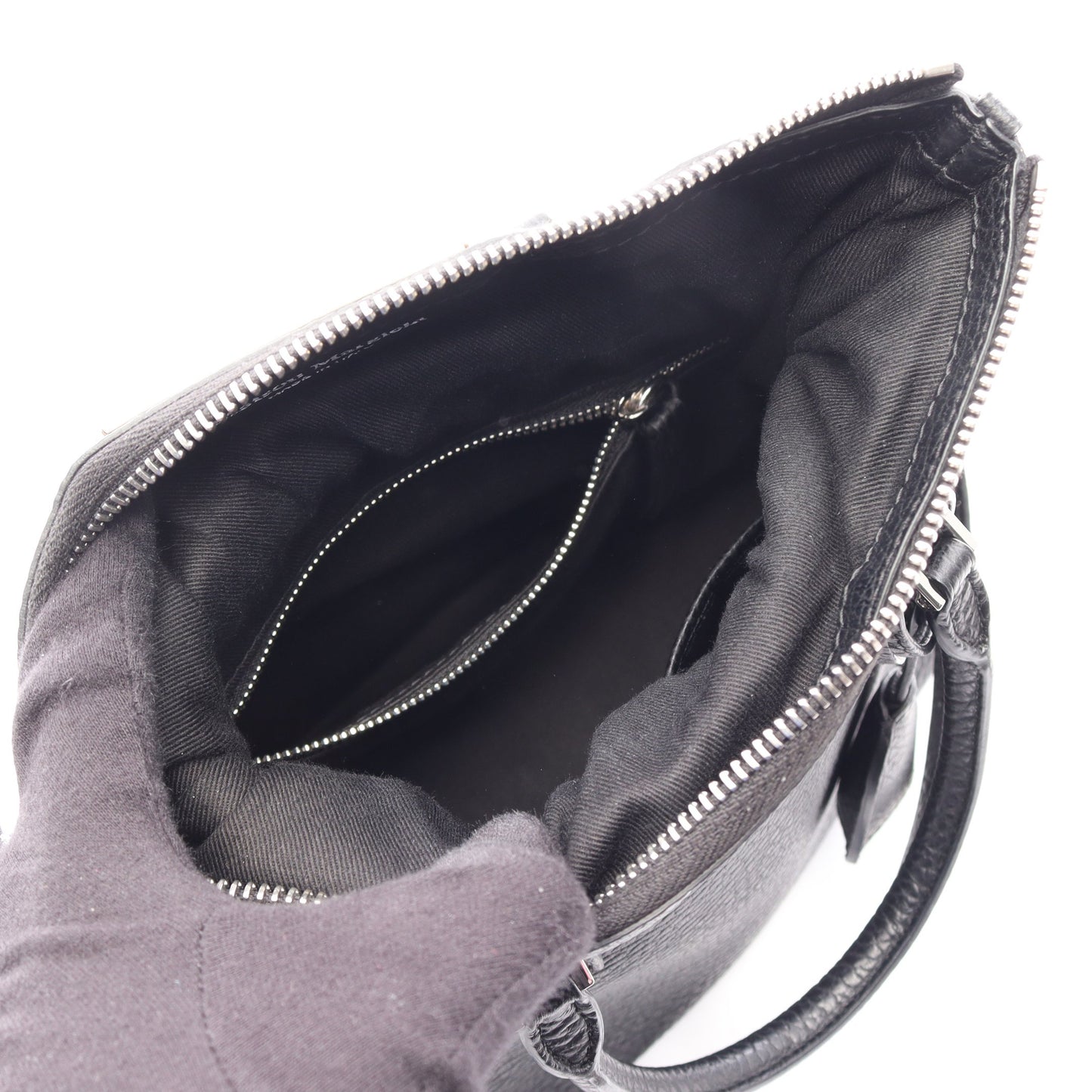 5AC ミニバッグ 2WAY ハンドバッグ レザー ブラック メゾンマルジェラ11 バッグ Maison Margiela 11