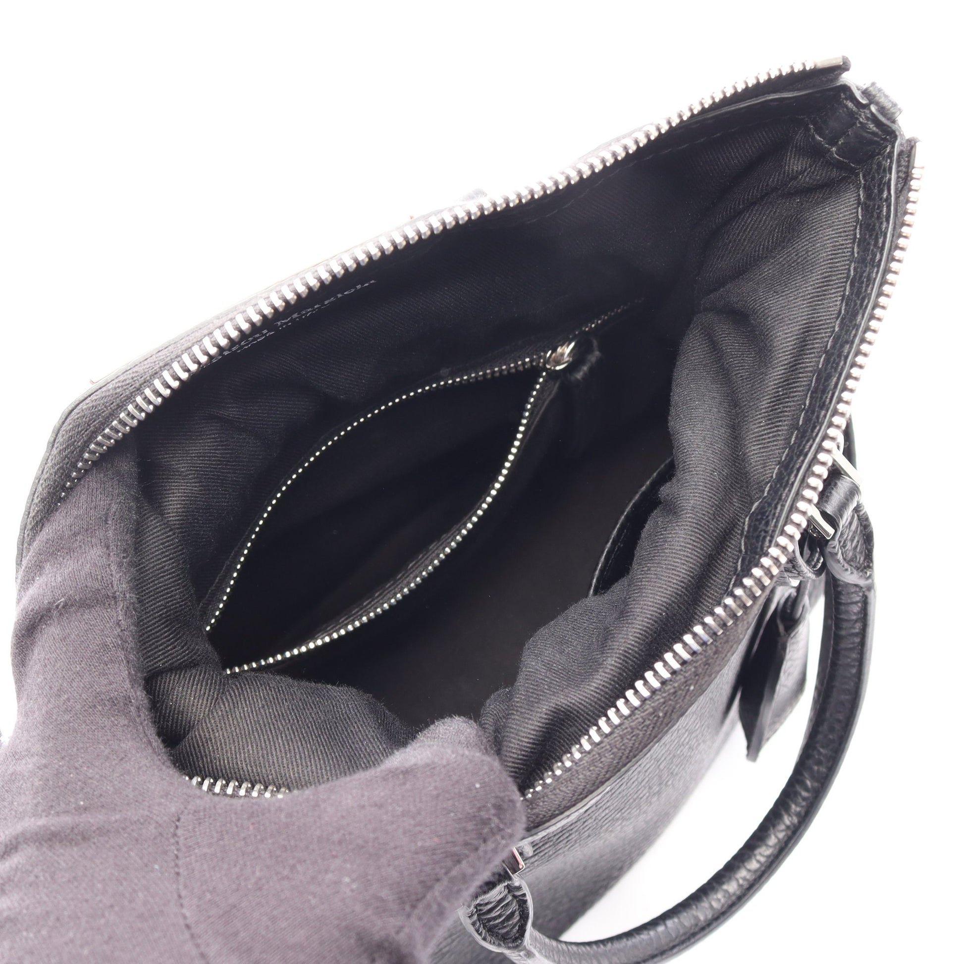 5AC ミニバッグ 2WAY ハンドバッグ レザー ブラック メゾンマルジェラ11 バッグ Maison Margiela 11