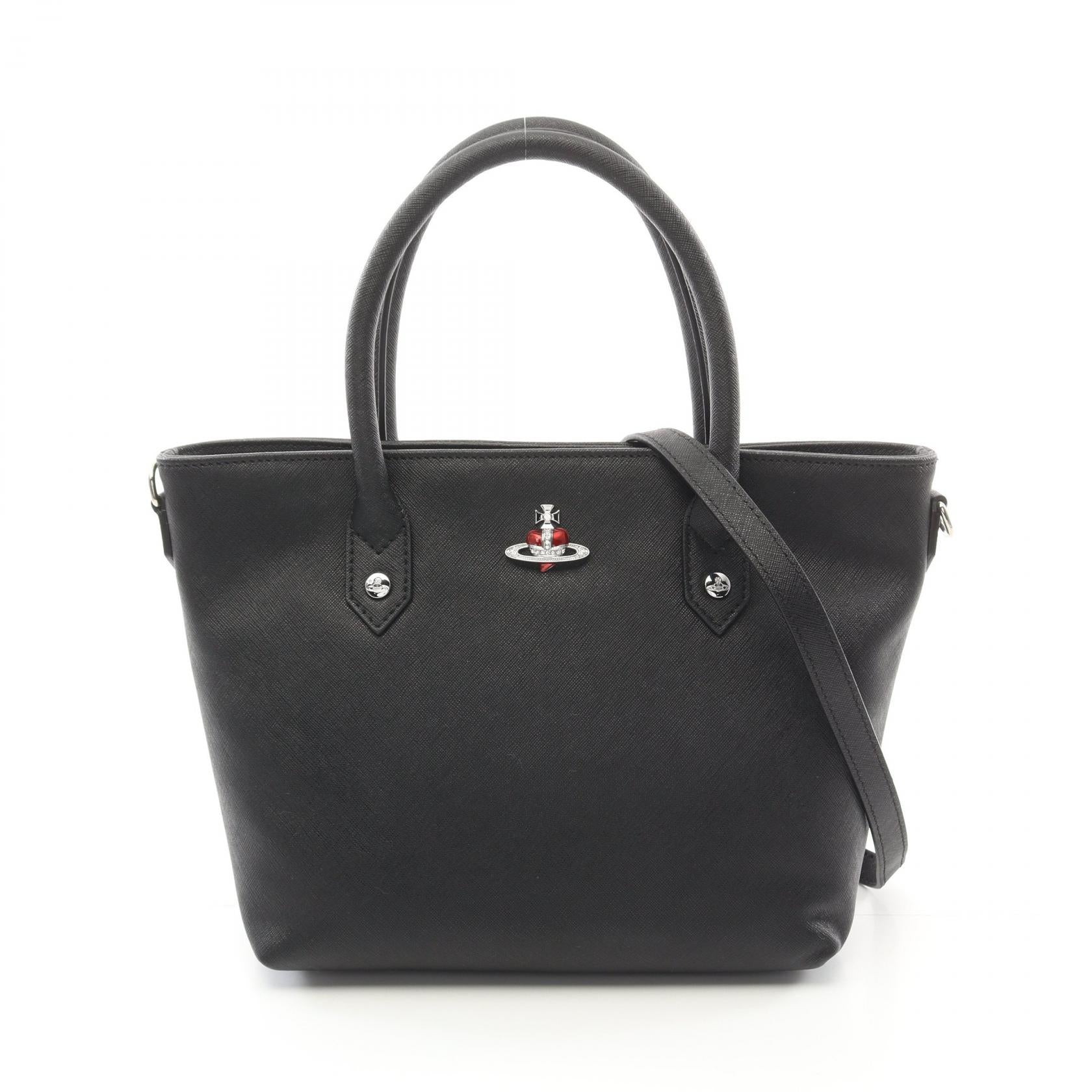 MINI TOTE SAFFIANO 3 SPEC ハートオーブ ハンドバッグ トートバッグ