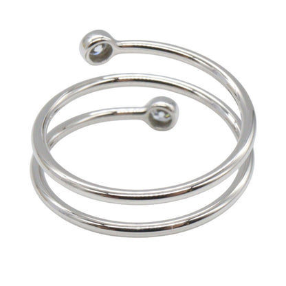 フープ リング 3ロウ 2PD リング 指輪 PT950 ダイヤモンド プラチナ クリア ティファニー アクセサリー TIFFANY & Co.