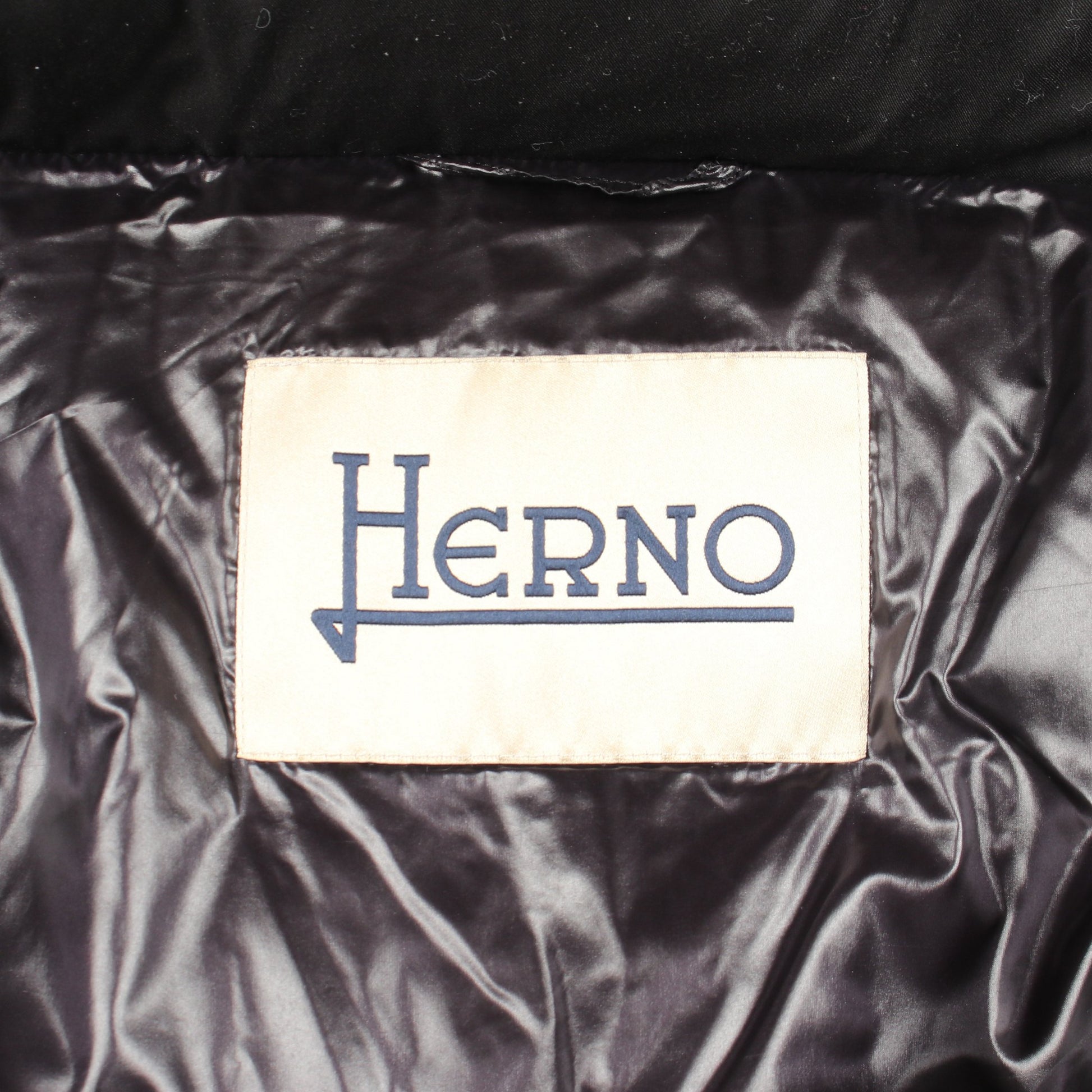 フード付き ダウンジャケット ブラック ヘルノ アウター HERNO
