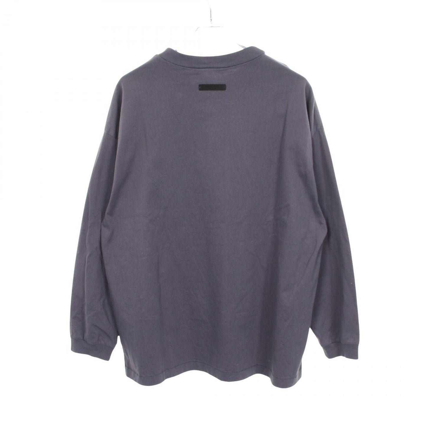 ロゴ クルーネック 長袖Tシャツ コットン ブルーグレー エフオージーエッセンシャルズ トップス FOG ESSENTIALS