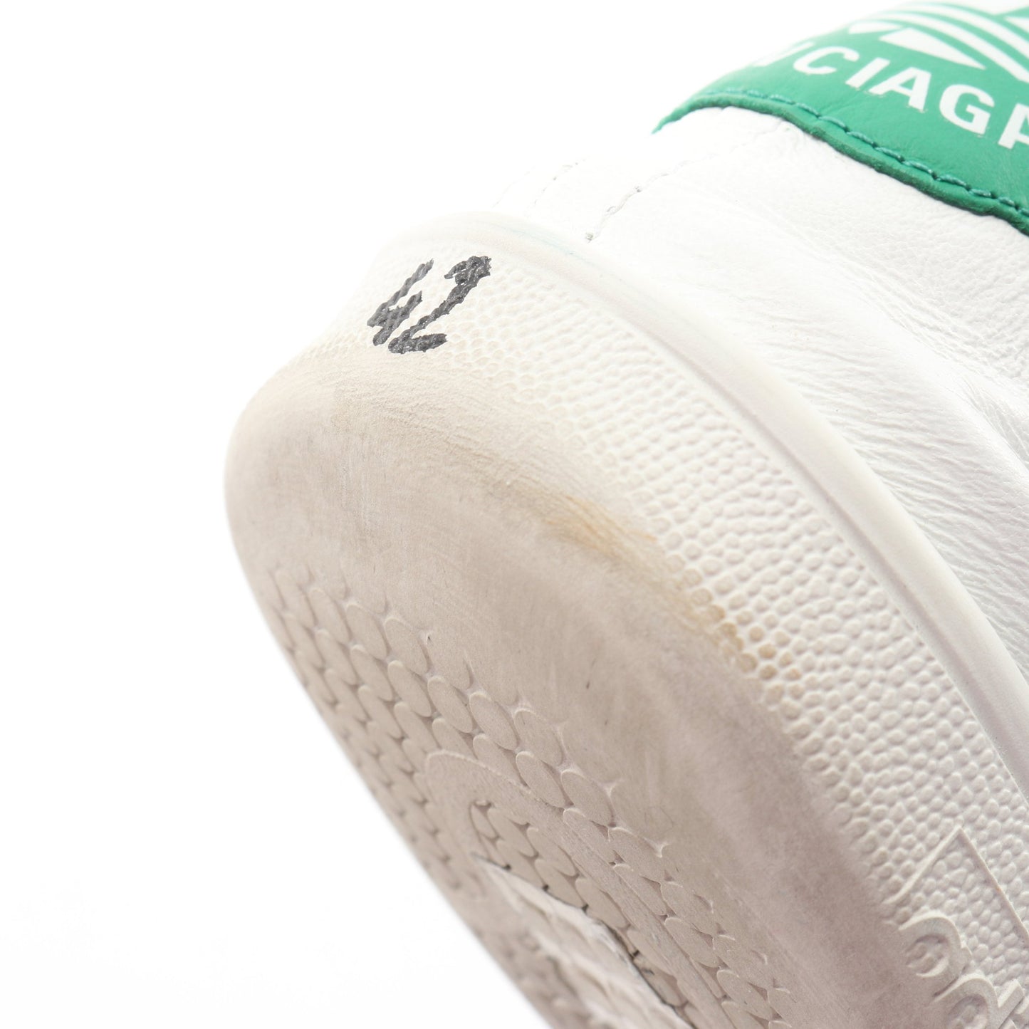 BALENCIAGA × adidas STAN SMITH スタンスミス スニーカー レザー ホワイト グリーン バレンシアガ